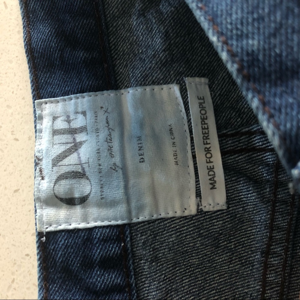 One Teaspoon Bandits Jean Shorts Sz 25 - Picture 5 of 10